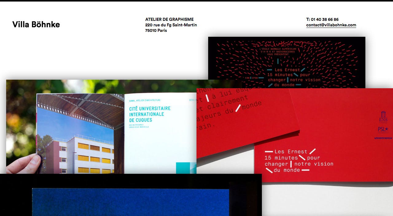 Villa Böhnke Website Screenshot